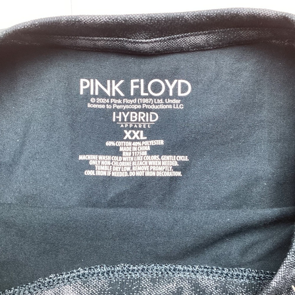 PINK FLOYD Dark Side Of The Moon Psychedelic Tie-Dye Tank Top T-Shirt XXL NEW - Picture 2 of 3